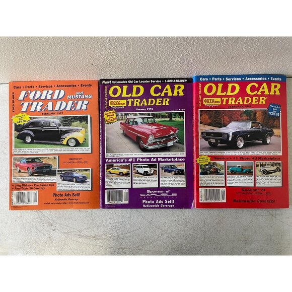 Car Trader Magazine July 1995 No. 7 Auto Trader Catalog – Vintage Old Car Ads - Picture 1 of 8